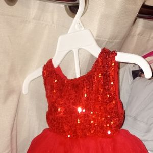Red tutu dress